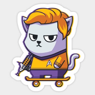 CatSoki CaptainCat James Sticker